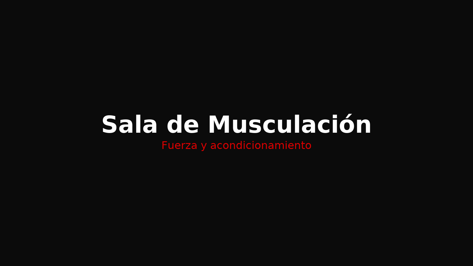 K1 y Musculación